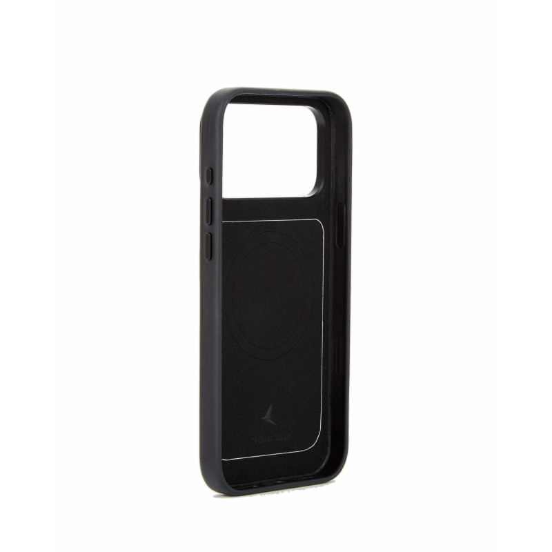 Mujjo Troubadour Modular Leather Case skórzane etui do Apple iPhone 18 Pro Max / 17 Pro Max, MagSafe, czarne