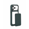 Mujjo Troubadour Modular Leather Case skórzane etui do Apple iPhone 18 Pro Max / 17 Pro Max, MagSafe, zielone obsydianowe