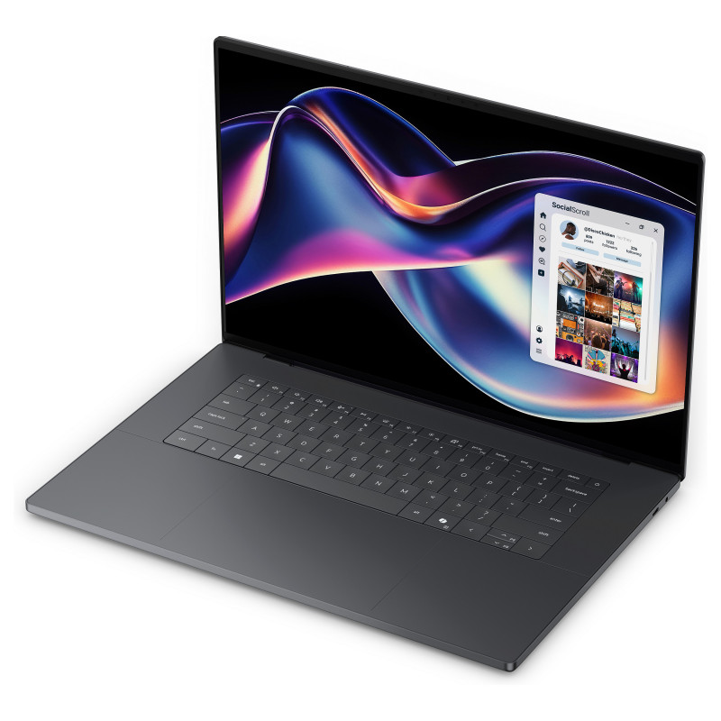 Dell XPS 16 DA16260-945YK 16-calowy laptop z ekranem dotykowym, Intel Core Ultra X9 388H, 32 GB RAM, 1 TB SSD, Windows 11 Home, grafitowy