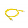 Lanberg PCU6-10CC-0100-Y patchcord Cat6 U/UTP, 1 m, żółty