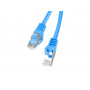 Lanberg PCF6-10CC-0025-B patchcord Cat6 F/UTP, 0,25 m, niebieski
