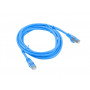 Lanberg PCF6-10CC-0050-B patchcord Cat6 F/UTP, 0,5 m, niebieski