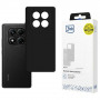3MK Matt Case Xiaomi Redmi Note 14 Pro 4G etui, czarne