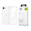 3MK Clear MagCase Apple iPhone 17e / 16e etui z MagSafe, przezroczyste