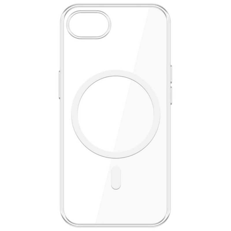 3MK Clear MagCase Apple iPhone 17e / 16e etui z MagSafe, przezroczyste
