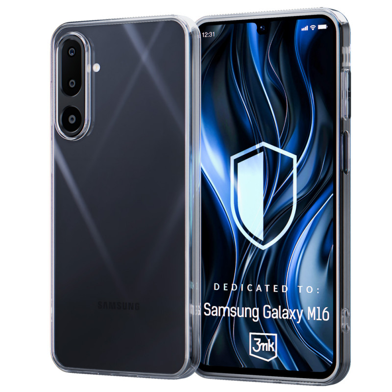 3MK Clear Case etui do Samsung Galaxy M16 5G, przezroczyste