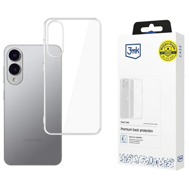3MK Clear Case etui do Samsung Galaxy S25 Edge, przezroczyste
