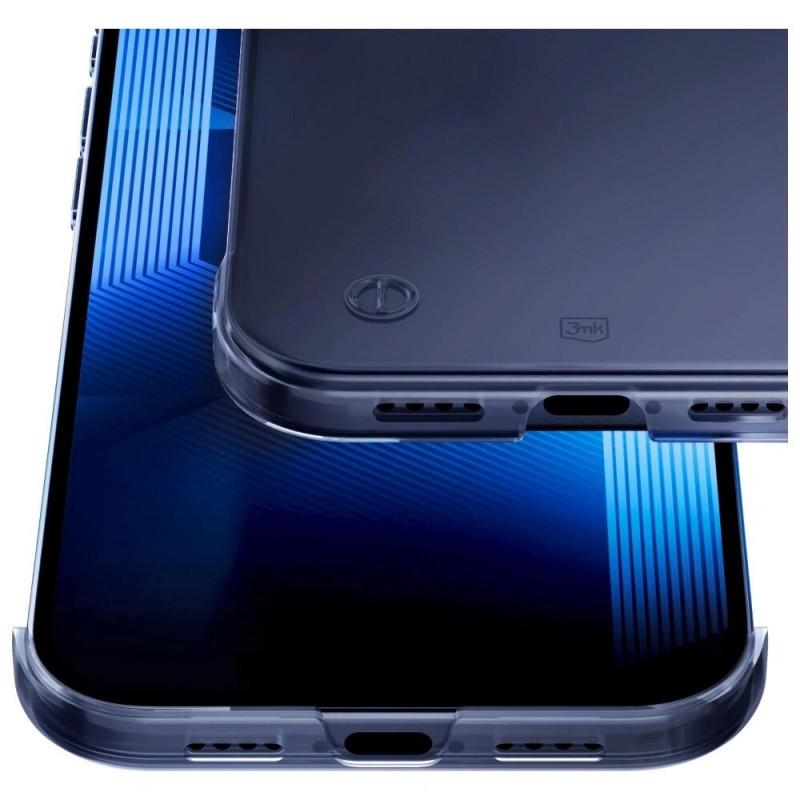 3MK Just20g Clear Case etui na telefon Samsung Galaxy S25 Edge, przezroczyste
