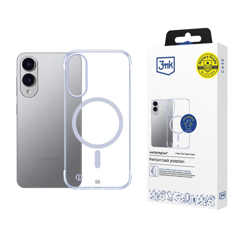 3MK Just20g MagCase etui na telefon Samsung Galaxy S25 Edge, przezroczyste