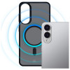 3MK Smoke MagCase etui na telefon Samsung Galaxy S25 Edge, czarne
