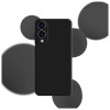 3MK etui silikonowe do Samsung Galaxy S25 Edge, czarne
