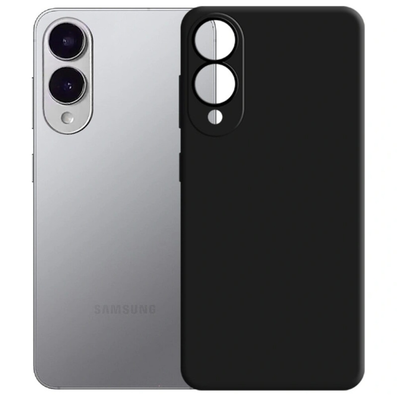 3MK etui silikonowe do Samsung Galaxy S25 Edge, czarne
