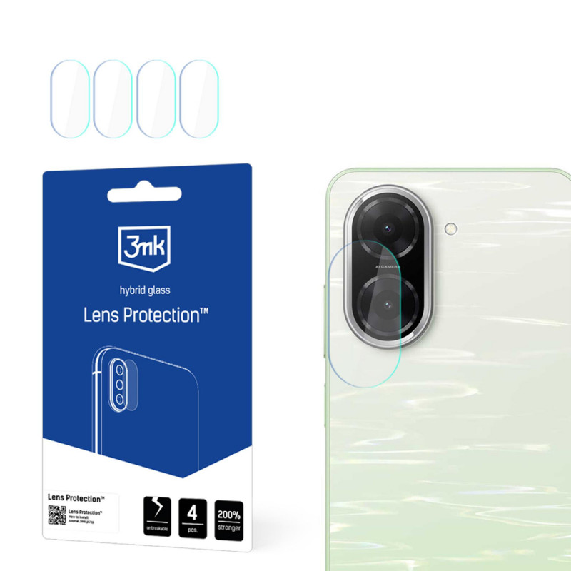3MK Lens Protection szkło hybrydowe na obiektyw aparatu Xiaomi Redmi A5 4G (4 szt.)