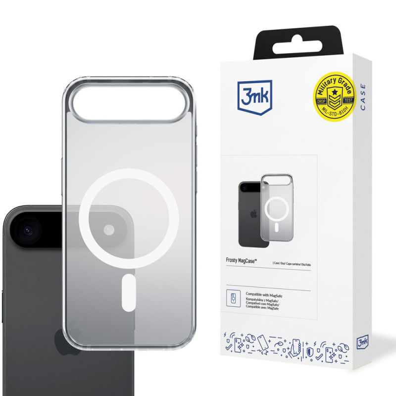 3MK Frosty MagCase etui do Apple iPhone Air, białe