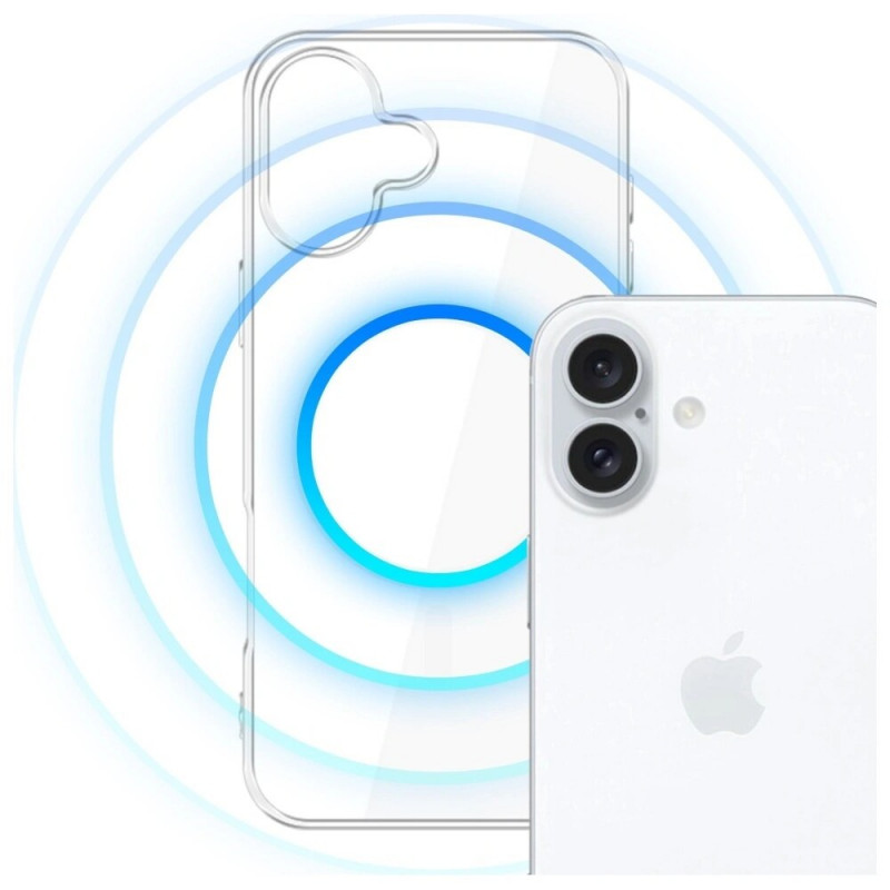 3MK Clear MagCase etui do Apple iPhone 17, przezroczyste
