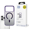 3mk Frosty MagCase etui do Apple iPhone 17 Pro Max, fioletowe