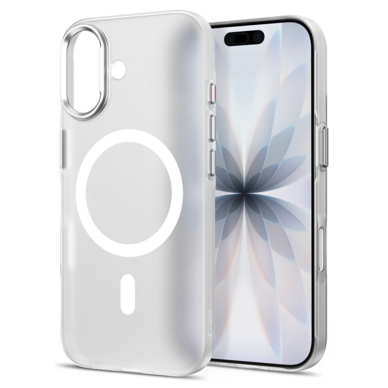 Tech-Protect MagZero MagSafe etui do Apple iPhone 17, matowe białe