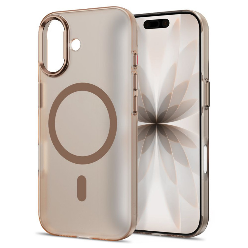 Tech-Protect MagZero MagSafe etui do Apple iPhone 17, matowe Desert Gold