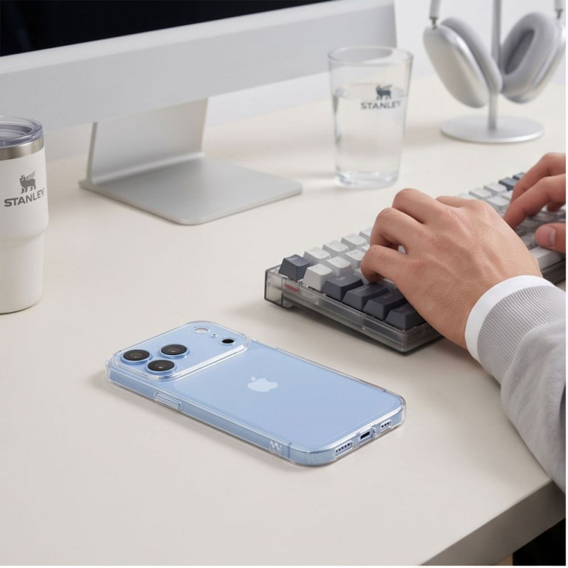 Tech-Protect FlexAir etui do Apple iPhone 17 Pro / 18 Pro, przezroczyste