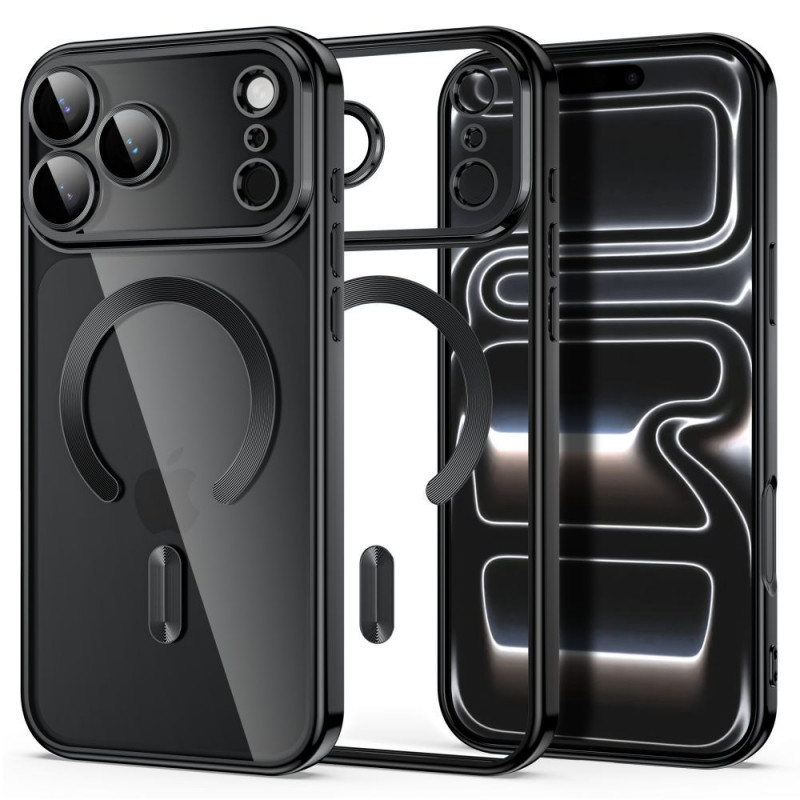 Tech-Protect MagFlex MagSafe etui do Apple iPhone 17 Pro / 18 Pro, błyszczące czarne