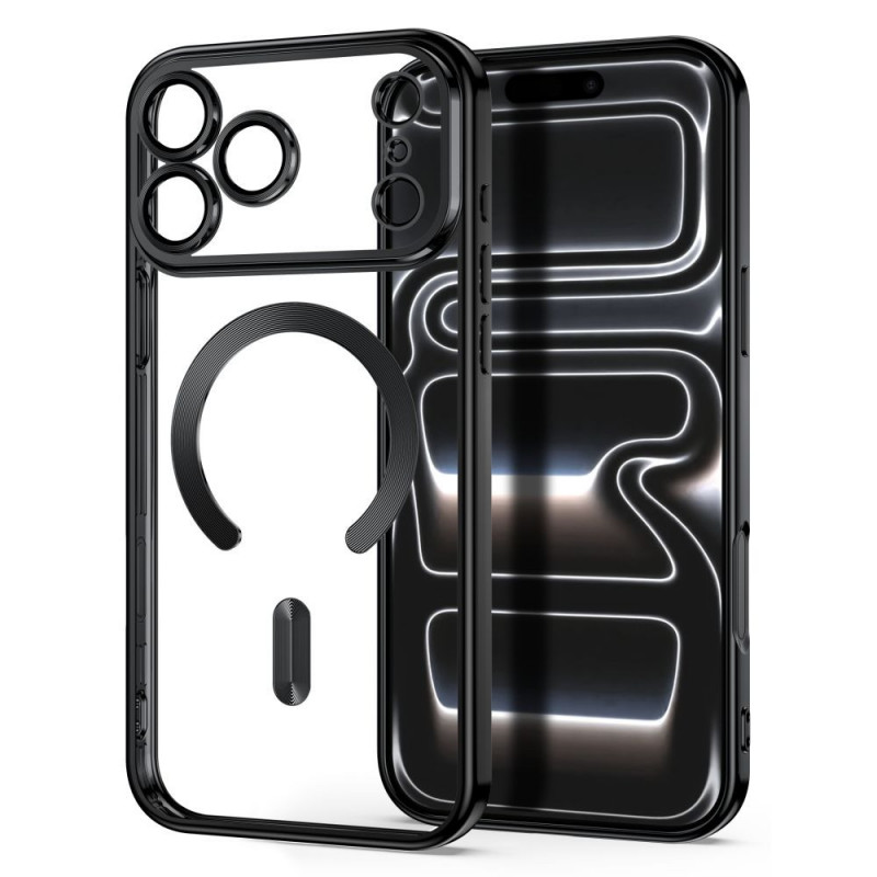 Tech-Protect MagFlex MagSafe etui do Apple iPhone 17 Pro Max / 18 Pro Max, błyszczące czarne