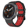 Tech-Protect Iconband Pro pasek do zegarka Samsung Galaxy Watch Ultra 1 / 2 (2024-2026), 47 mm, czarno-czerwony