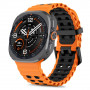 Tech-Protect Iconband Pro pasek do zegarka Samsung Galaxy Watch Ultra 1 / 2 (2024-2026), 47 mm, pomarańczowo-czarny