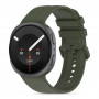 Tech-Protect Silicone Evo pasek do zegarka Samsung Galaxy Watch 8 / 9 / Classic (40 / 44 / 46 mm), zielony wojskowy