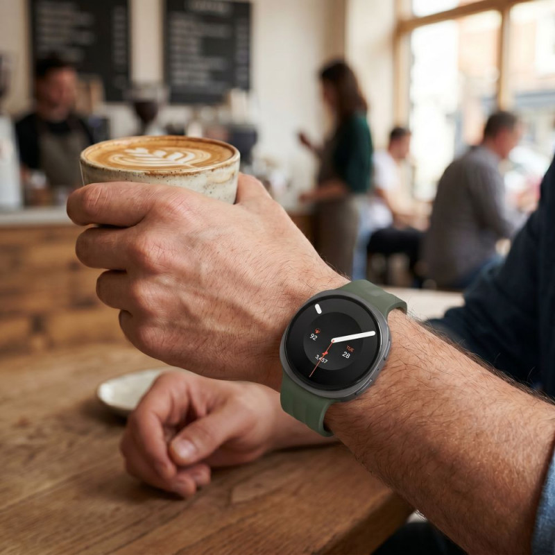 Tech-Protect Silicone Evo pasek do zegarka Samsung Galaxy Watch 8 / 9 / Classic (40 / 44 / 46 mm), zielony wojskowy