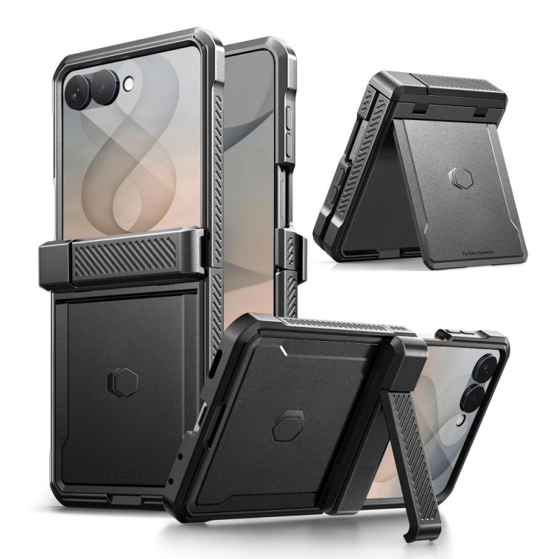 Tech-Protect Kevlar Pro etui do Samsung Galaxy Z Flip 8, czarne
