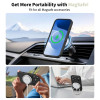 Tech-Protect Silicone MagSafe etui do Apple iPhone 17 Pro Max, czarne