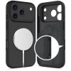 Tech-Protect Silicone MagSafe etui do Apple iPhone 17 Pro Max, czarne