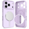 Tech-Protect Silicone MagSafe etui do Apple iPhone 17 Pro, liliowe, THP4521