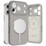 Tech-Protect Silicone MagSafe etui do Apple iPhone 17 Pro, kamiennoszare