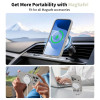 Tech-Protect Silicone MagSafe etui do Apple iPhone 17 Pro, kamiennoszare