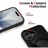 Tech-Protect MagHybrid MagSafe etui do Apple iPhone 17, czarno-czerwone