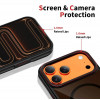 Etui Tech-Protect MagHybrid MagSafe do Apple iPhone 17 Pro Max, czarno-czerwone