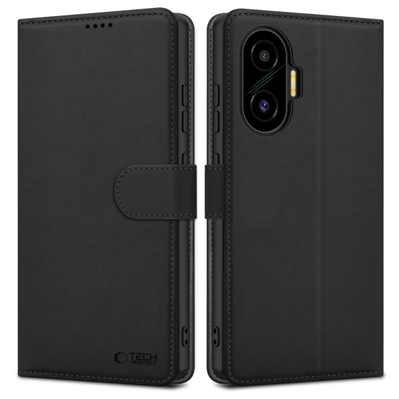 Etui Tech-Protect Wallet do Xiaomi Poco F7 5G, czarne