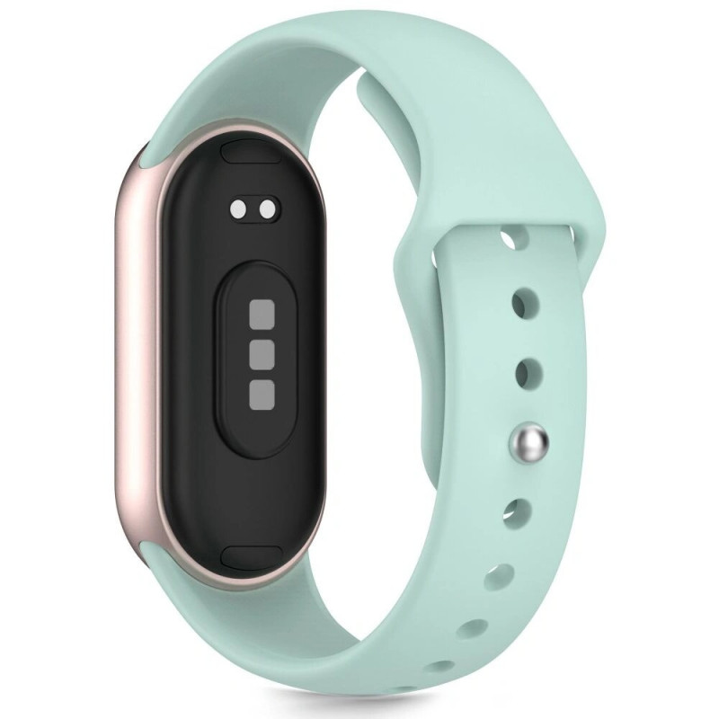 Tech-Protect Iconband Pure pasek do Xiaomi Smart Band 8 / 9 / 10 / NFC, delikatny miętowy