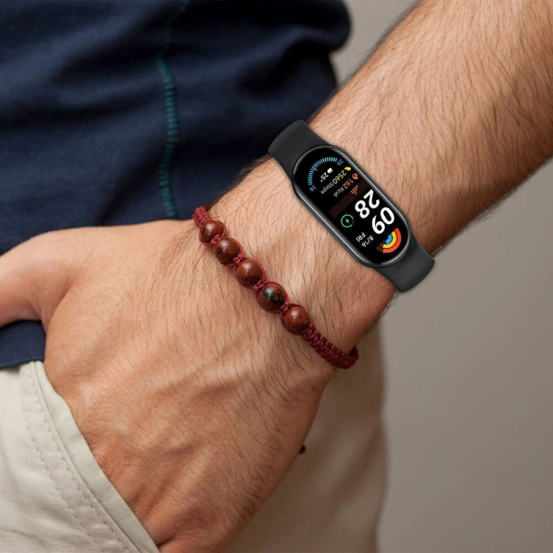 Tech-Protect Iconband Pure pasek do Xiaomi Smart Band 8 / 9 / 10 / NFC, delikatny miętowy