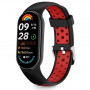 Tech-Protect IconBand Air pasek do Xiaomi Smart Band 8 / 9 / 10 / NFC, czarny/czerwony