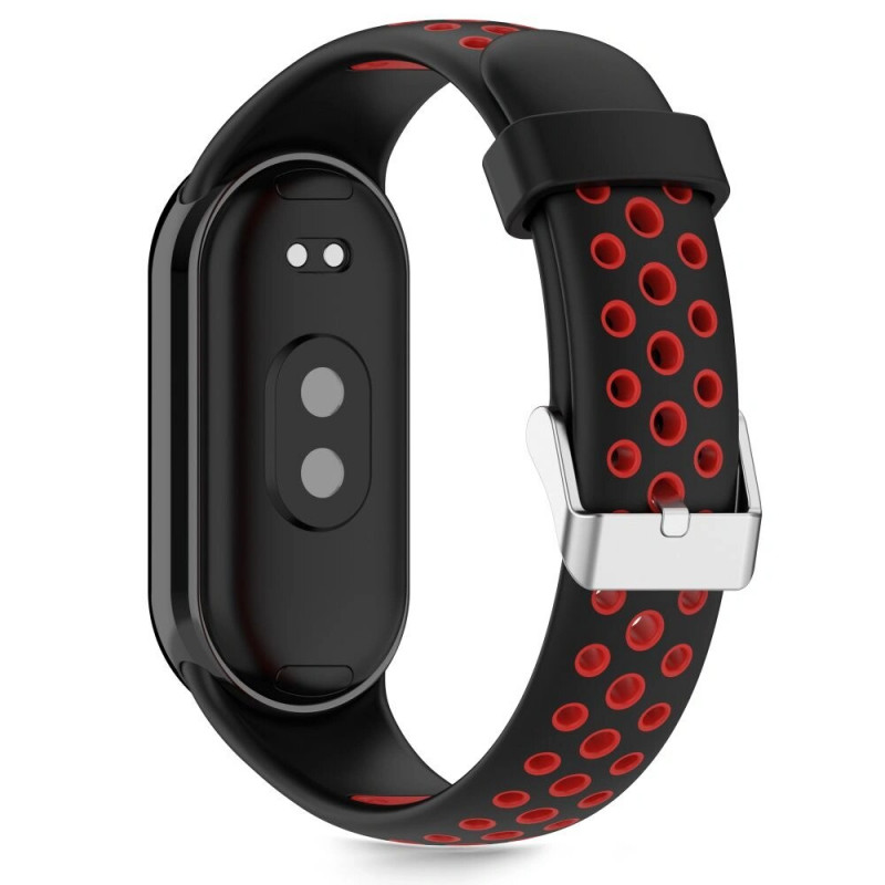 Tech-Protect IconBand Air pasek do Xiaomi Smart Band 8 / 9 / 10 / NFC, czarny/czerwony