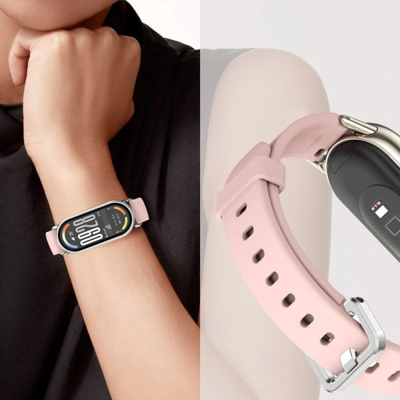 Tech-Protect IconBand Classic pasek do Xiaomi Smart Band 8 / 9 / 10 / NFC, czarny