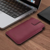 Tech-Protect SM65 uniwersalne etui na telefon 6,0-6,9 cala, ekoskóra, bordowe