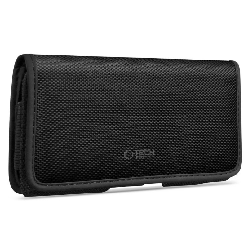 Tech-Protect SM90 uniwersalne etui na pas na telefon 5,8-6,8 cala, nylon, czarne