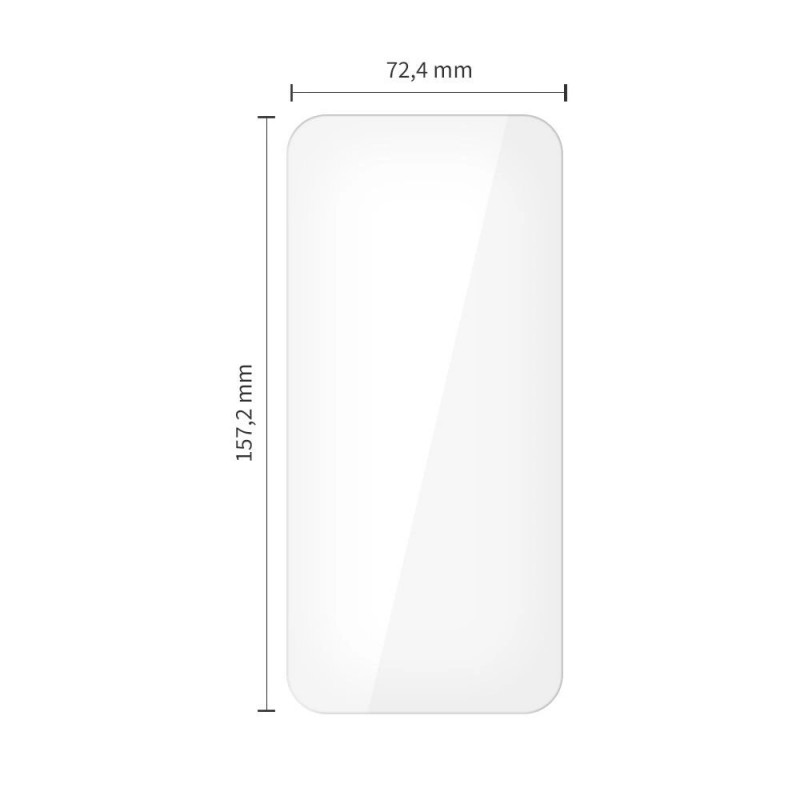 Tech-Protect Glass Fit+ szkło hartowane do OnePlus 15, przezroczyste (2 szt.)