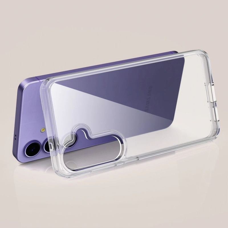 Tech-Protect Flexair Hybrid etui do Samsung Galaxy S25 FE, przezroczyste