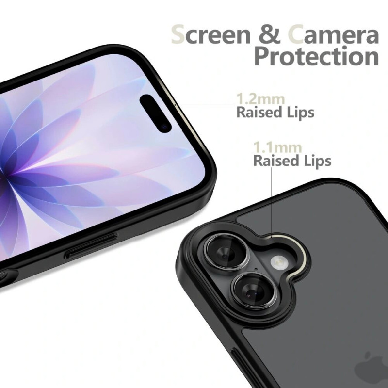 Tech-Protect MagMat etui do Apple iPhone 17, matowe czarne
