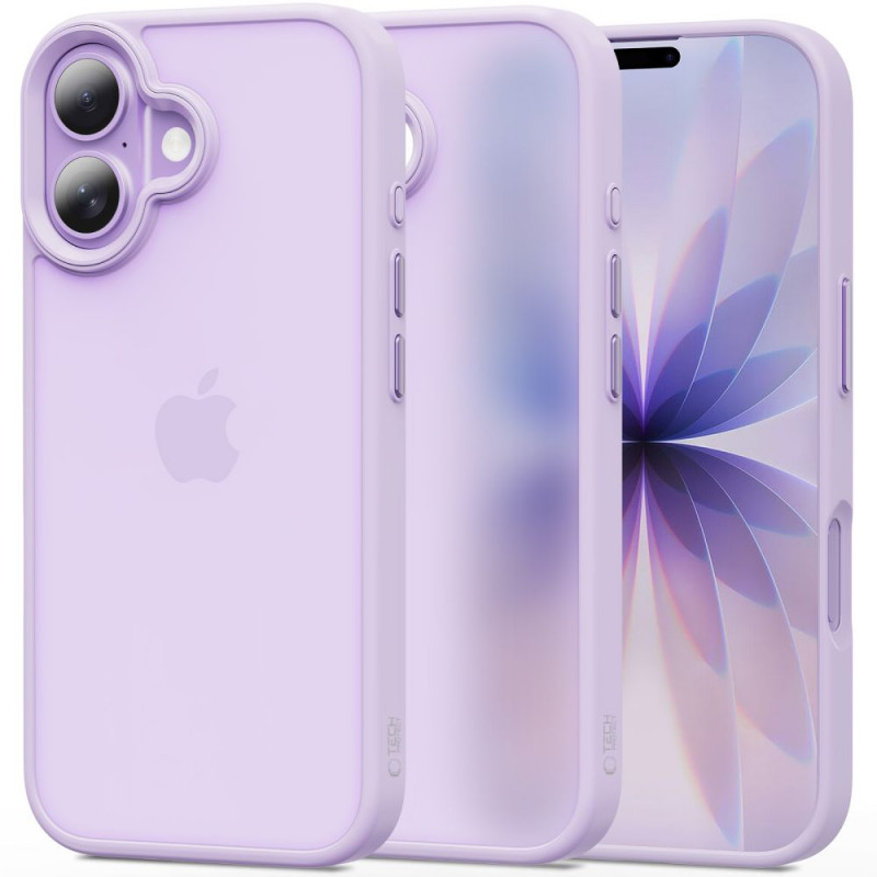 Tech-Protect MagMat etui do Apple iPhone 17, matowe lawendowe