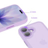 Tech-Protect MagMat etui do Apple iPhone 17, matowe lawendowe